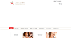 Desktop Screenshot of alonsofamilydental.com